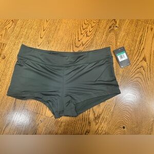 Nwt Nike Dry Fit, Mini Shorts, Forest Green Size Extra Large Running, Exercising